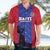 Custom Haiti Football Hawaiian Shirt Go Les Grenadiers - Wonder Print Shop