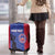 Custom Haiti Football Luggage Cover Go Les Grenadiers - Wonder Print Shop
