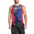 Custom Haiti Football Men Tank Top Go Les Grenadiers - Wonder Print Shop