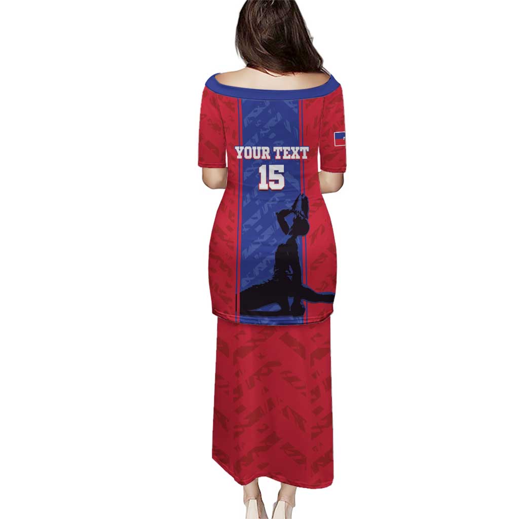 Custom Haiti Football Puletasi Go Les Grenadiers - Wonder Print Shop