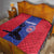 Custom Haiti Football Quilt Go Les Grenadiers - Wonder Print Shop