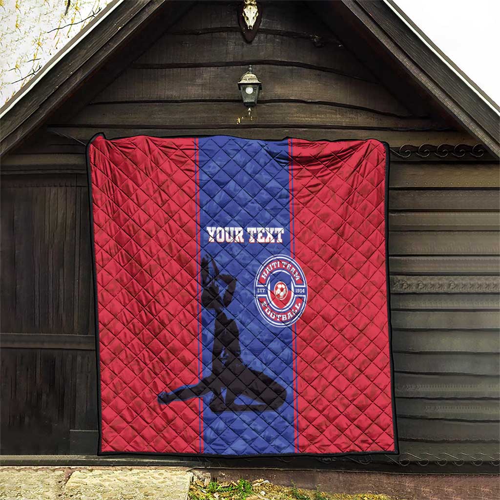 Custom Haiti Football Quilt Go Les Grenadiers - Wonder Print Shop