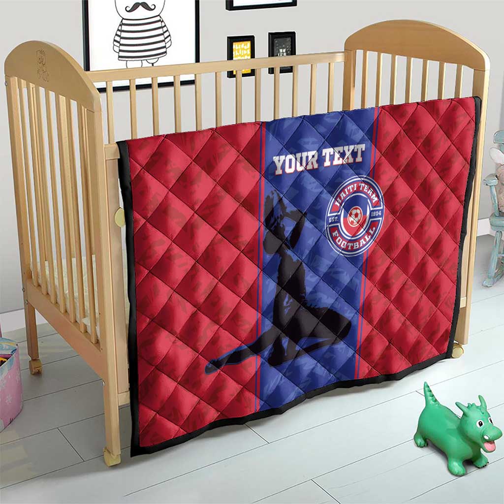 Custom Haiti Football Quilt Go Les Grenadiers - Wonder Print Shop