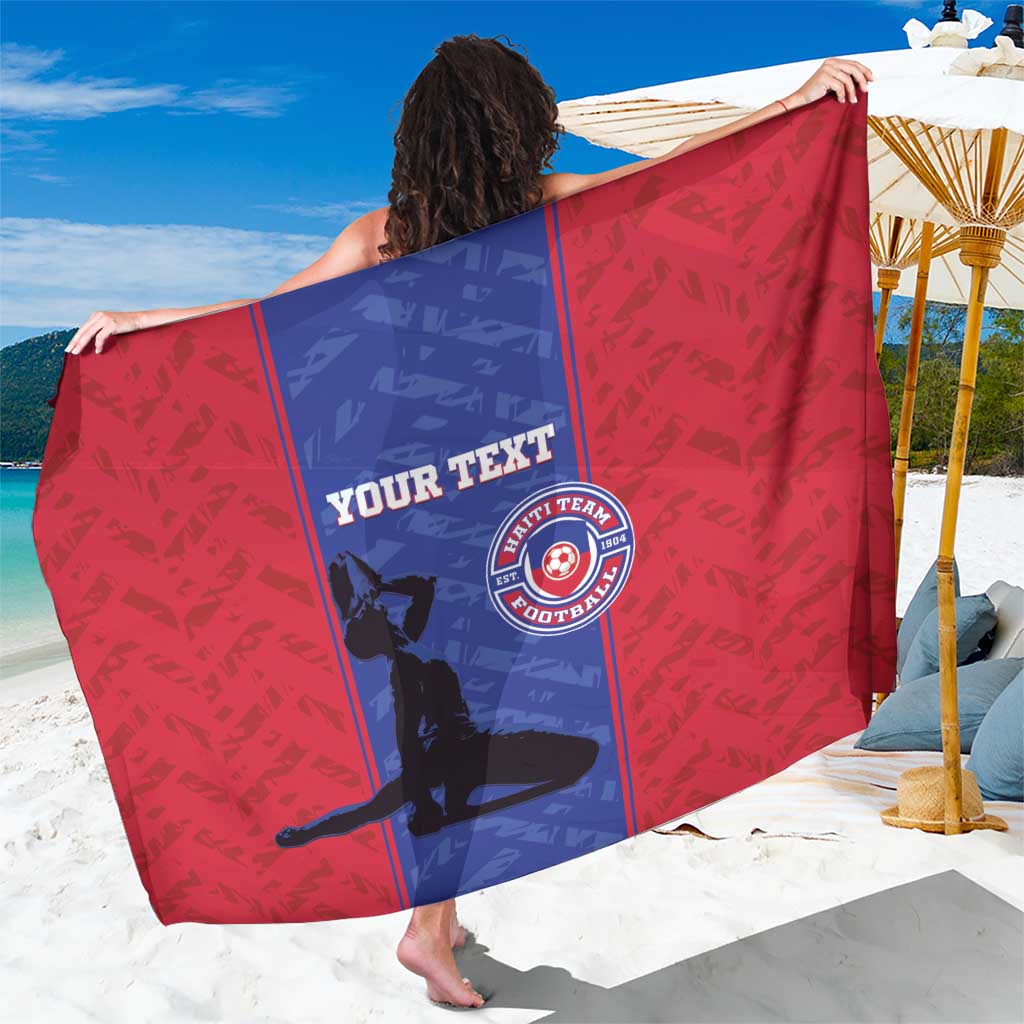 Custom Haiti Football Sarong Go Les Grenadiers - Wonder Print Shop