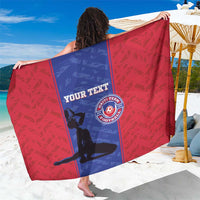 Custom Haiti Football Sarong Go Les Grenadiers - Wonder Print Shop