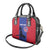 Custom Haiti Football Shoulder Handbag Go Les Grenadiers