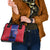 Custom Haiti Football Shoulder Handbag Go Les Grenadiers