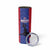 Custom Haiti Football Skinny Tumbler Go Les Grenadiers - Wonder Print Shop