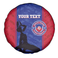 Custom Haiti Football Spare Tire Cover Go Les Grenadiers - Wonder Print Shop