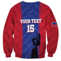 Custom Haiti Football Sweatshirt Go Les Grenadiers - Wonder Print Shop