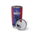 Custom Haiti Football Tumbler Cup Go Les Grenadiers - Wonder Print Shop