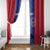 Custom Haiti Football Window Curtain Go Les Grenadiers - Wonder Print Shop