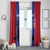 Custom Haiti Football Window Curtain Go Les Grenadiers - Wonder Print Shop