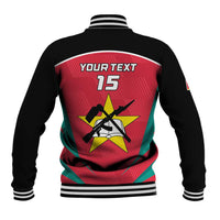 Custom Mozambique Football Baseball Jacket Go Os Mambas - Wonder Print Shop