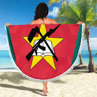 Custom Mozambique Football Beach Blanket Go Os Mambas - Wonder Print Shop