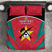 Custom Mozambique Football Bedding Set Go Os Mambas - Wonder Print Shop