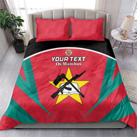Custom Mozambique Football Bedding Set Go Os Mambas - Wonder Print Shop
