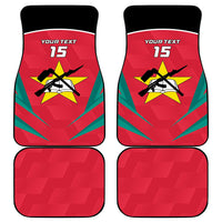 Custom Mozambique Football Car Mats Go Os Mambas - Wonder Print Shop
