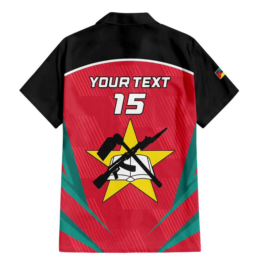 Custom Mozambique Football Family Matching Mermaid Dress and Hawaiian Shirt Go Os Mambas - Wonder Print Shop