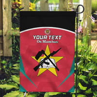 Custom Mozambique Football Garden Flag Go Os Mambas - Wonder Print Shop