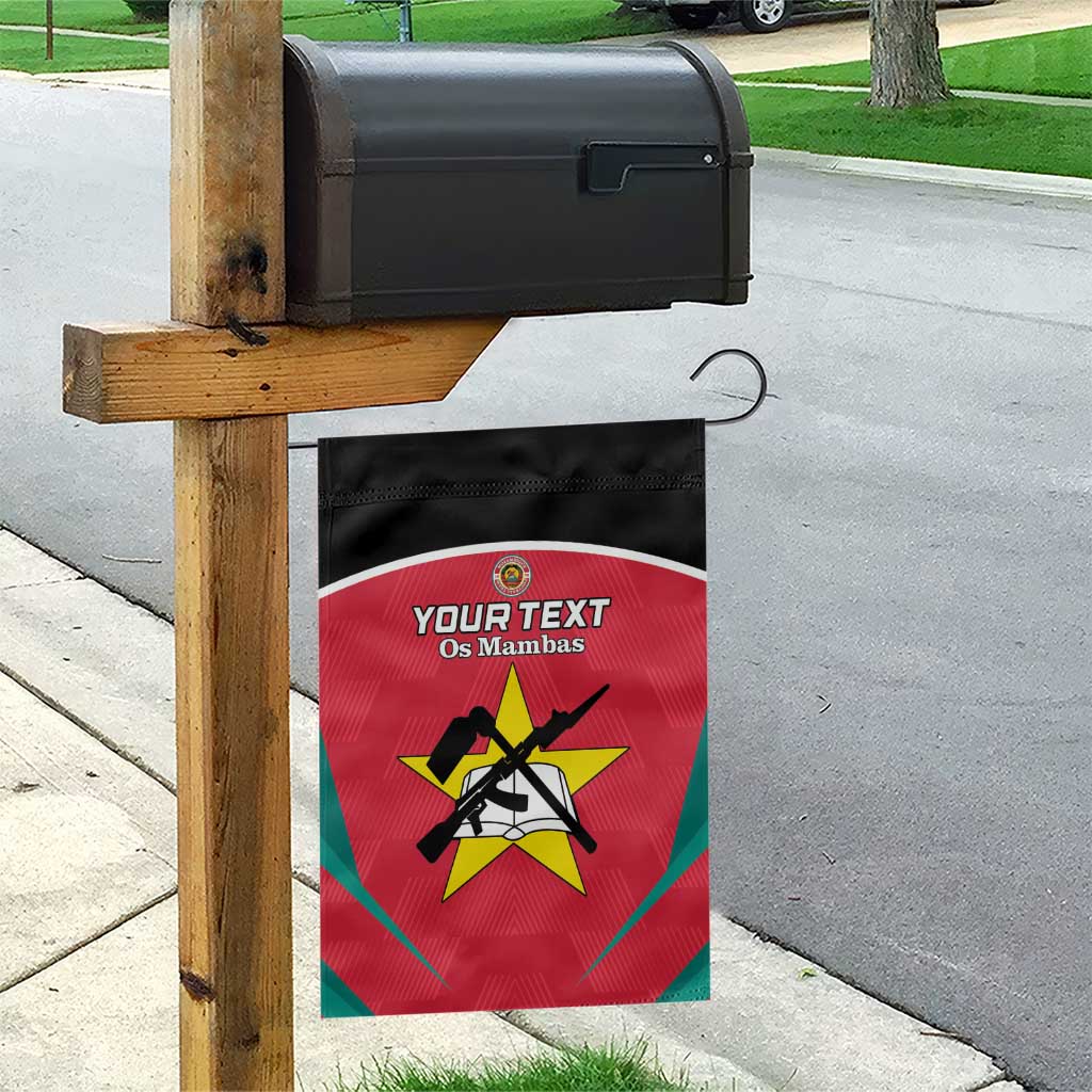 Custom Mozambique Football Garden Flag Go Os Mambas - Wonder Print Shop