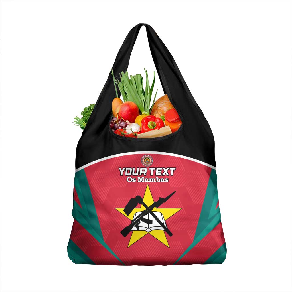 Custom Mozambique Football Grocery Bag Go Os Mambas