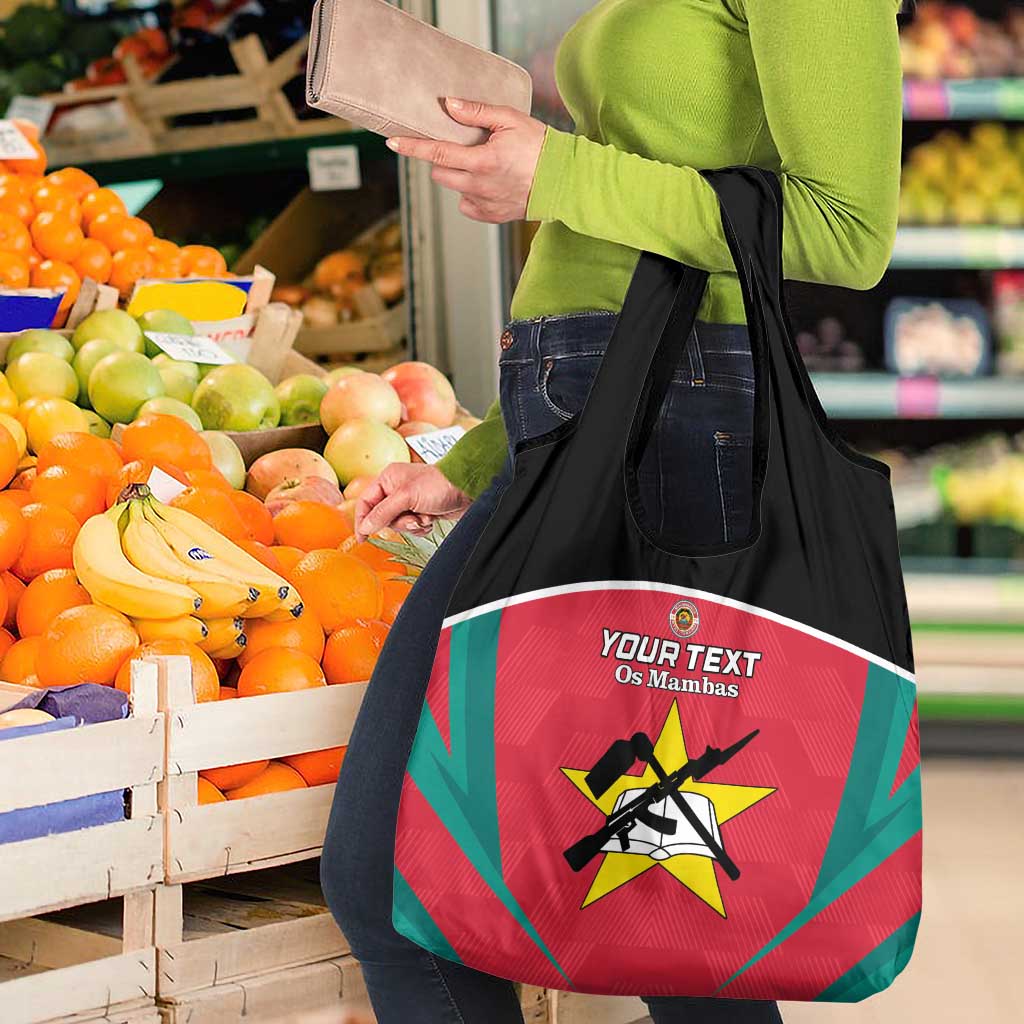 Custom Mozambique Football Grocery Bag Go Os Mambas