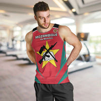 Custom Mozambique Football Men Tank Top Go Os Mambas - Wonder Print Shop