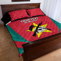 Custom Mozambique Football Quilt Bed Set Go Os Mambas - Wonder Print Shop