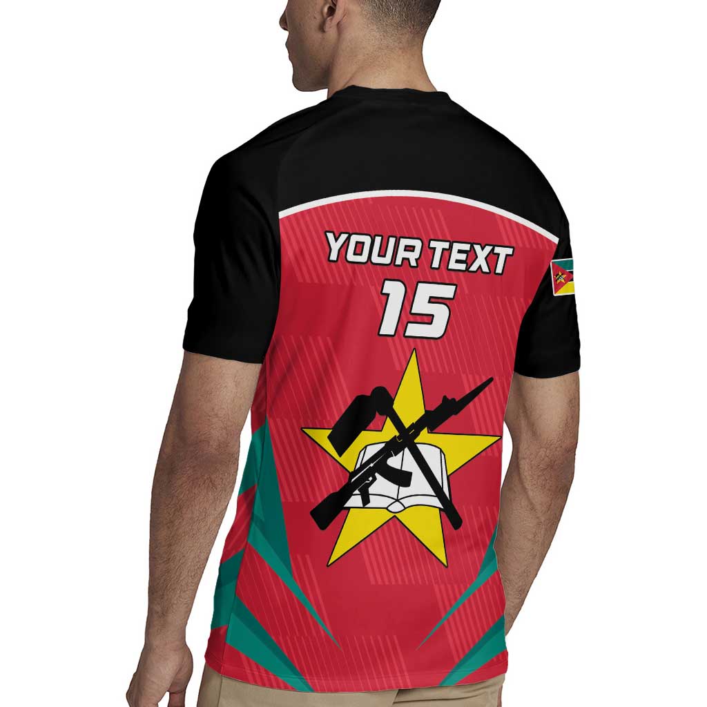 Custom Mozambique Football Rugby Jersey Go Os Mambas - Wonder Print Shop