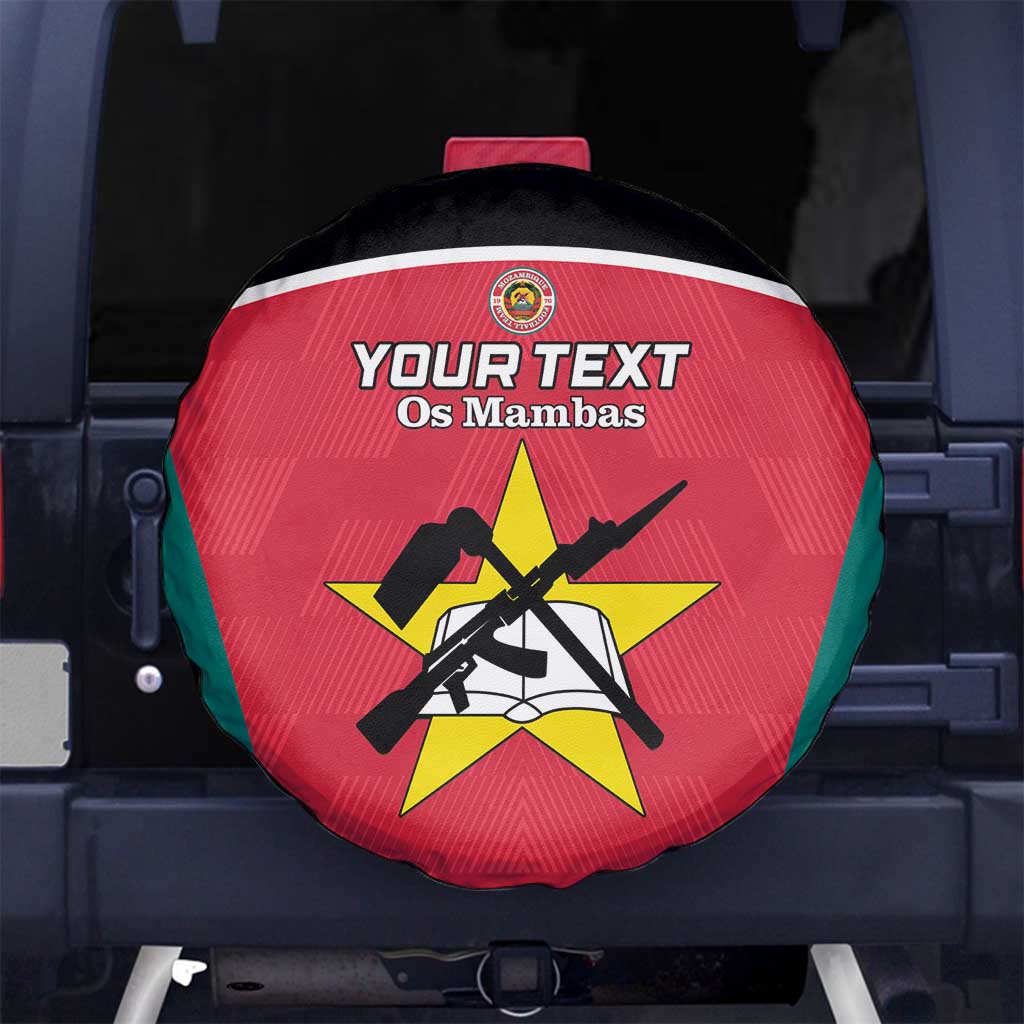 Custom Mozambique Football Spare Tire Cover Go Os Mambas - Wonder Print Shop