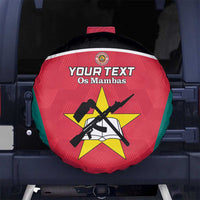 Custom Mozambique Football Spare Tire Cover Go Os Mambas - Wonder Print Shop