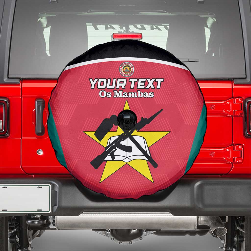 Custom Mozambique Football Spare Tire Cover Go Os Mambas - Wonder Print Shop