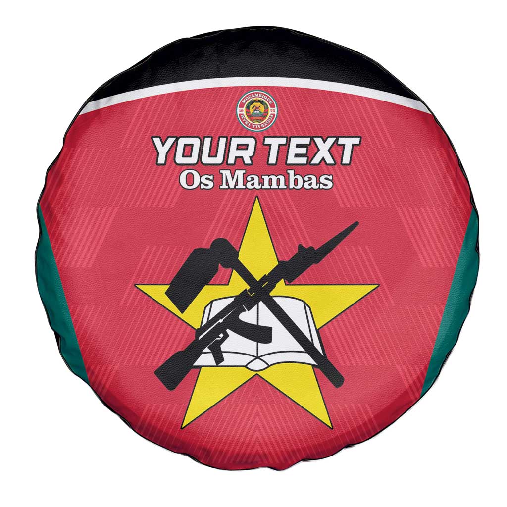 Custom Mozambique Football Spare Tire Cover Go Os Mambas - Wonder Print Shop