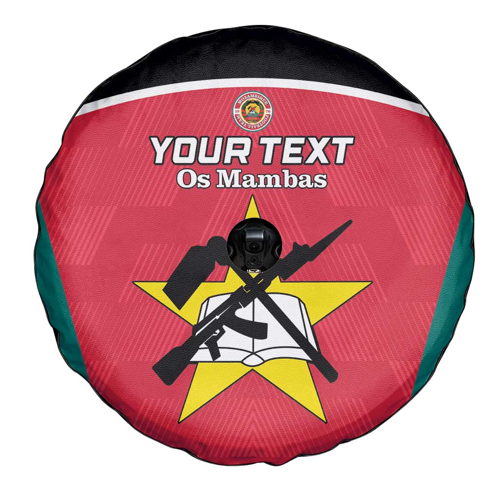 Custom Mozambique Football Spare Tire Cover Go Os Mambas - Wonder Print Shop