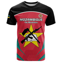 Custom Mozambique Football T Shirt Go Os Mambas - Wonder Print Shop