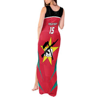 Custom Mozambique Football Tank Maxi Dress Go Os Mambas - Wonder Print Shop
