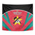 Custom Mozambique Football Tapestry Go Os Mambas - Wonder Print Shop