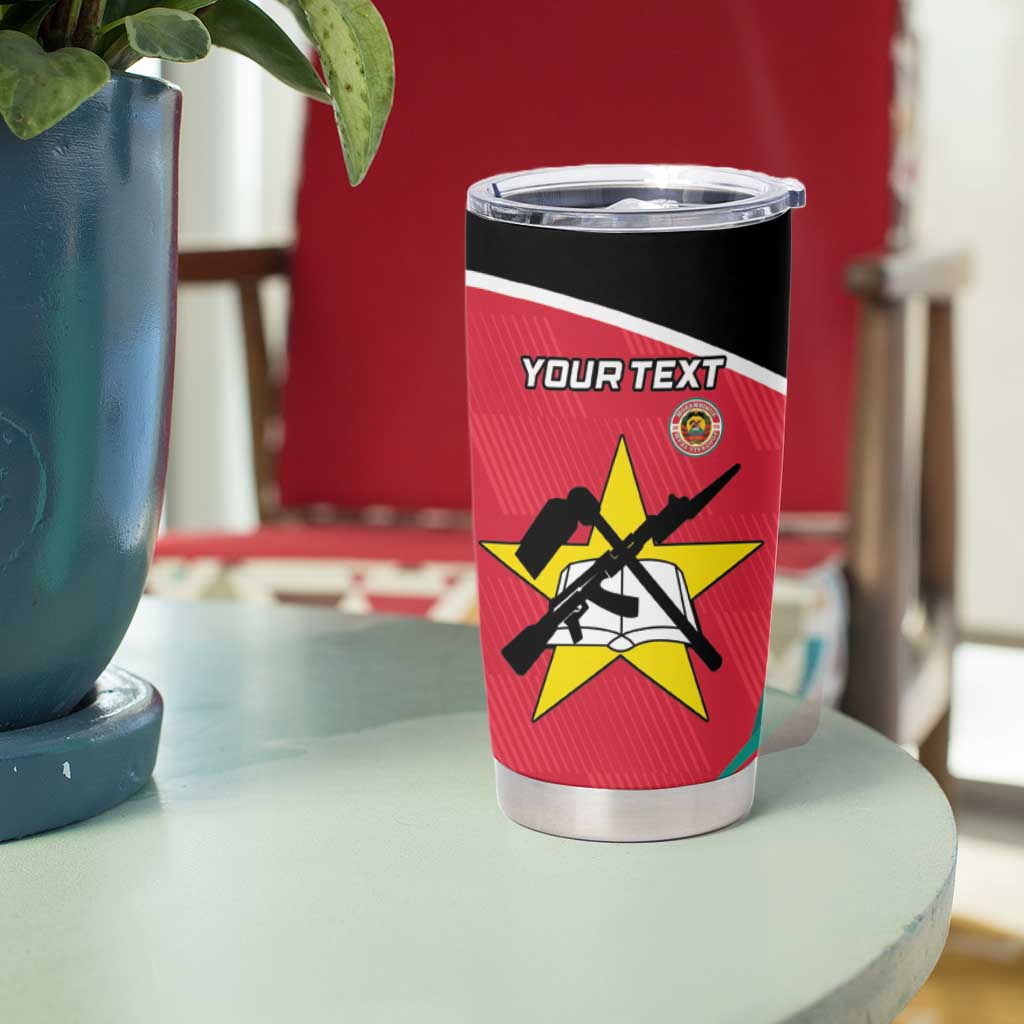Custom Mozambique Football Tumbler Cup Go Os Mambas - Wonder Print Shop