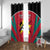 Custom Mozambique Football Window Curtain Go Os Mambas - Wonder Print Shop