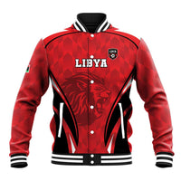 Custom Libya Football Baseball Jacket Go Fursan al-Mutawasit - Wonder Print Shop