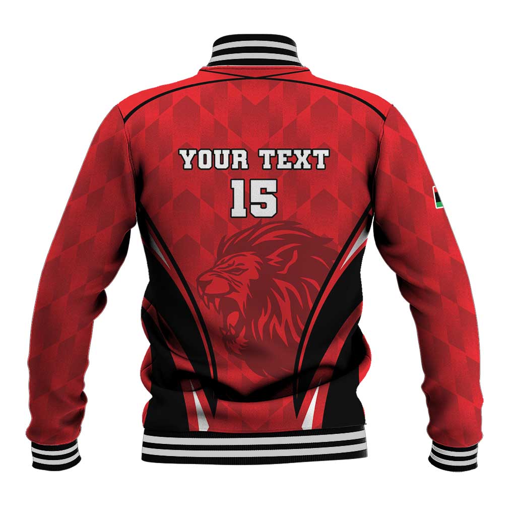 Custom Libya Football Baseball Jacket Go Fursan al-Mutawasit - Wonder Print Shop