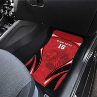 Custom Libya Football Car Mats Go Fursan al-Mutawasit - Wonder Print Shop