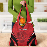 Custom Libya Football Grocery Bag Go Fursan al-Mutawasit