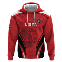 Custom Libya Football Hoodie Go Fursan al-Mutawasit - Wonder Print Shop