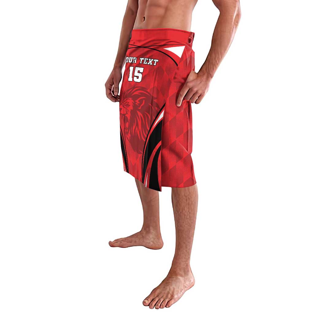 Custom Libya Football Lavalava Go Fursan al-Mutawasit - Wonder Print Shop