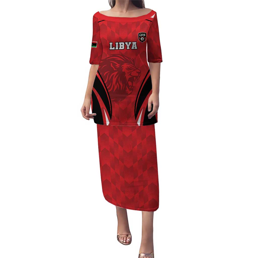 Custom Libya Football Puletasi Go Fursan al-Mutawasit - Wonder Print Shop