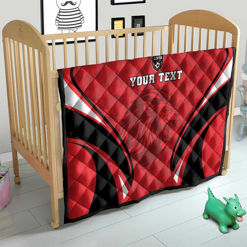 Custom Libya Football Quilt Go Fursan al-Mutawasit - Wonder Print Shop