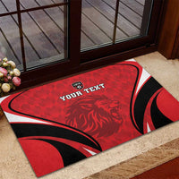 Custom Libya Football Rubber Doormat Go Fursan al-Mutawasit - Wonder Print Shop