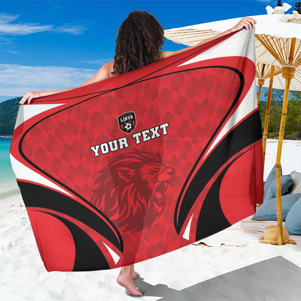 Custom Libya Football Sarong Go Fursan al-Mutawasit - Wonder Print Shop